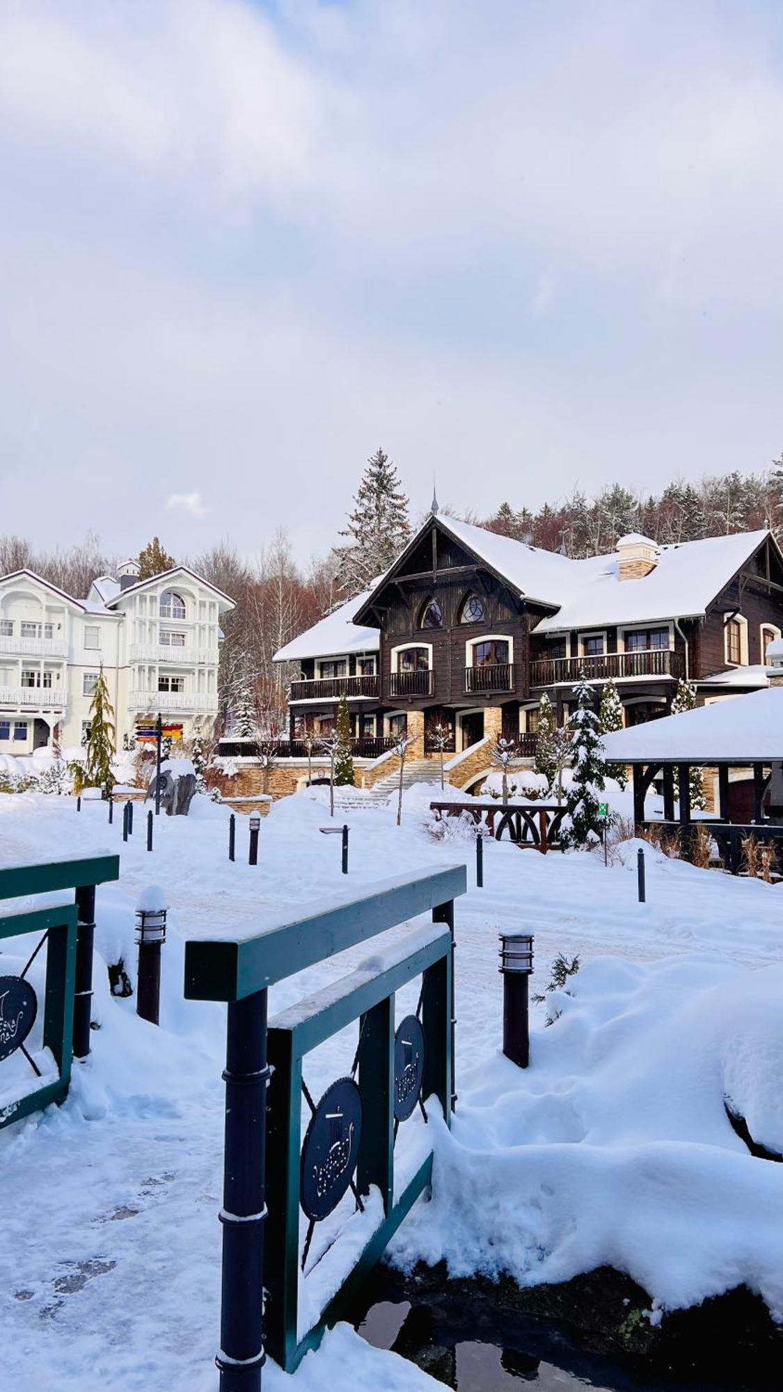 Dolina Wikingow-Apartament Suite Z Tarasem W Ogrodzie, Miejscem W Garazu I Dostepem Do Strefy Wellness Шклярська Поремба Екстер'єр фото